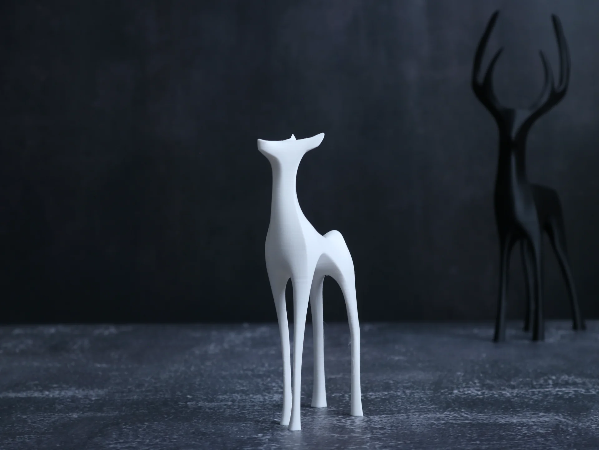 Deer Doe Sculpture