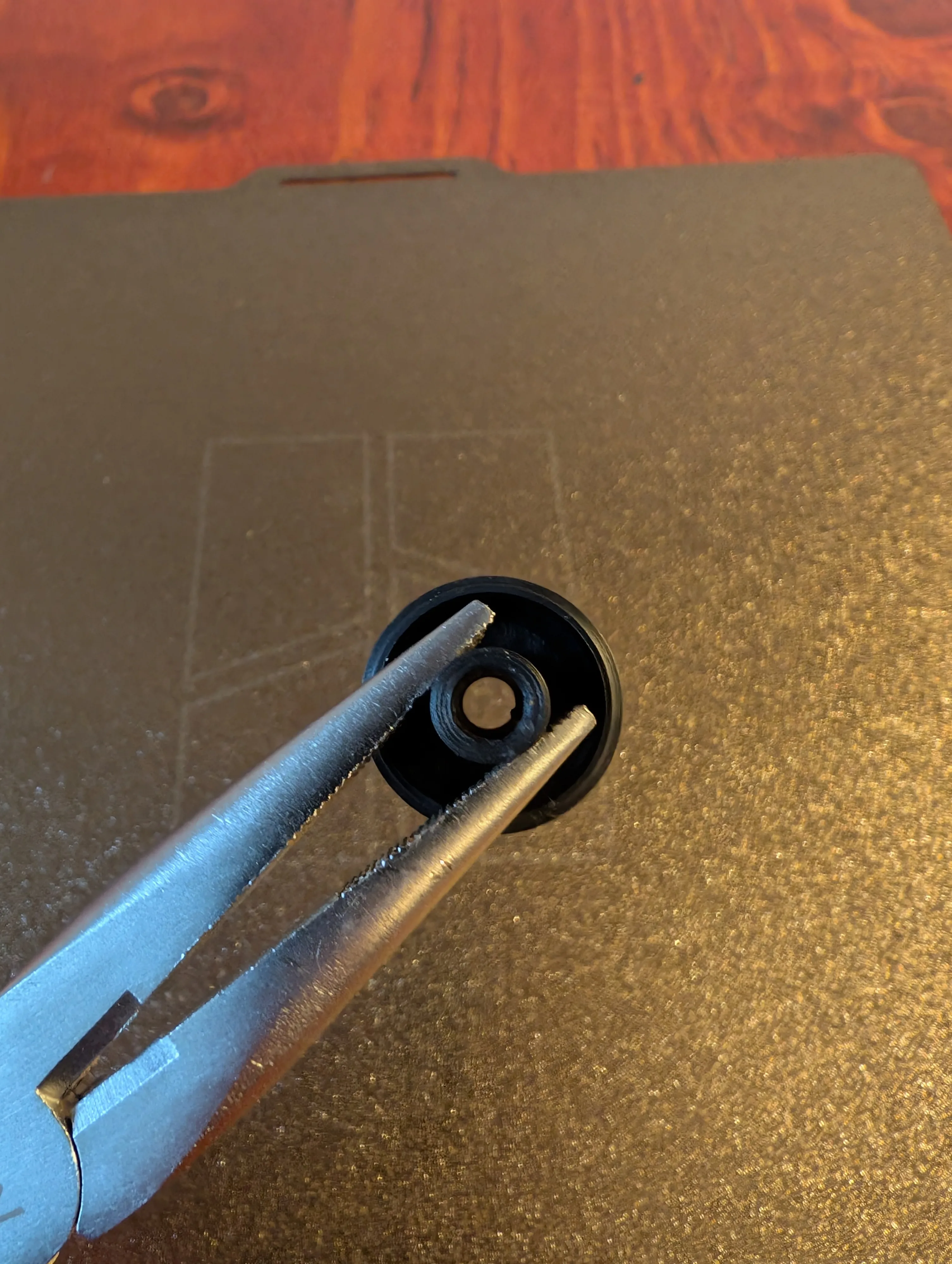 Production photo of the finished part