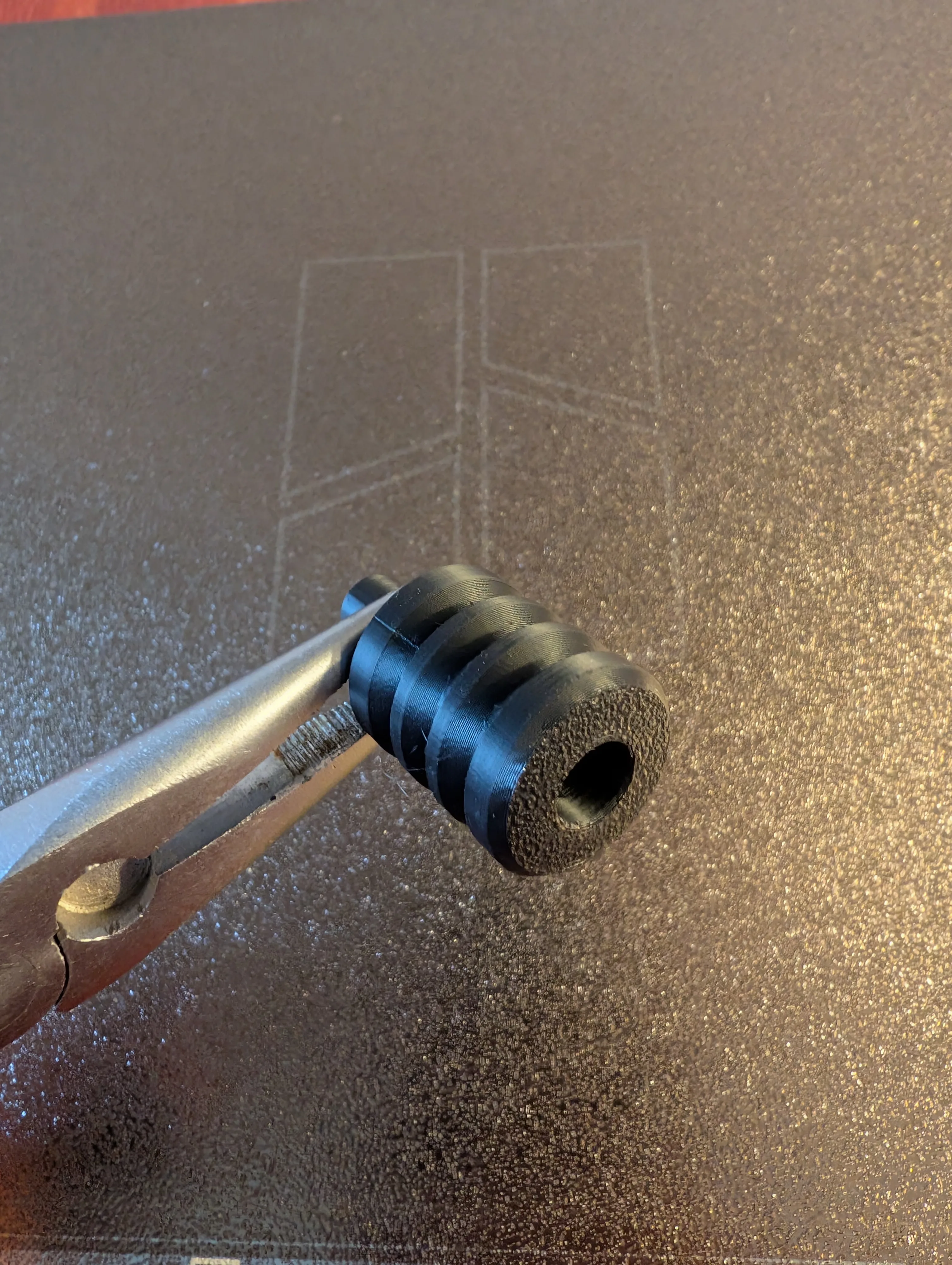 Production photo of the finished part