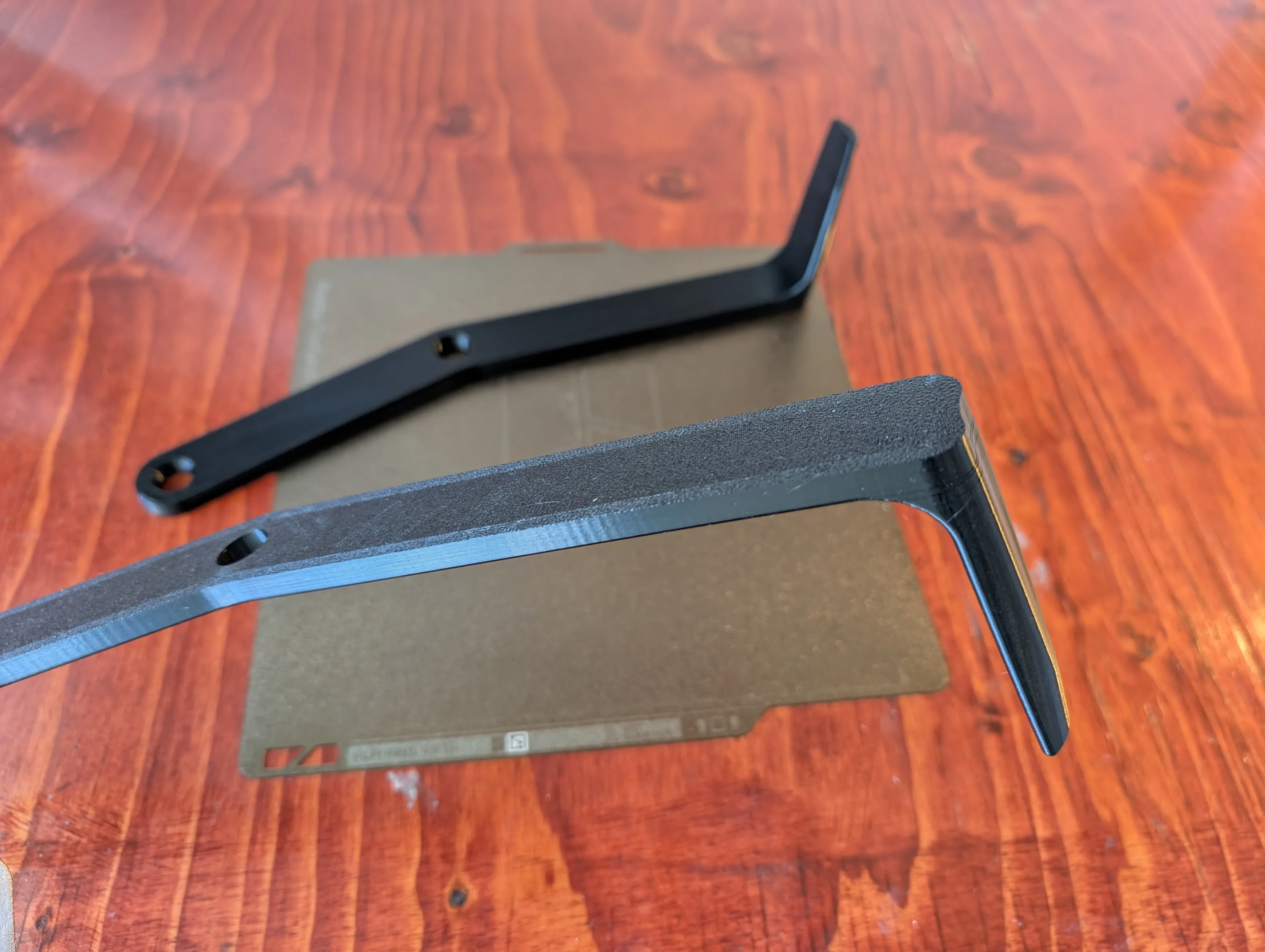 Production photo of the finished part