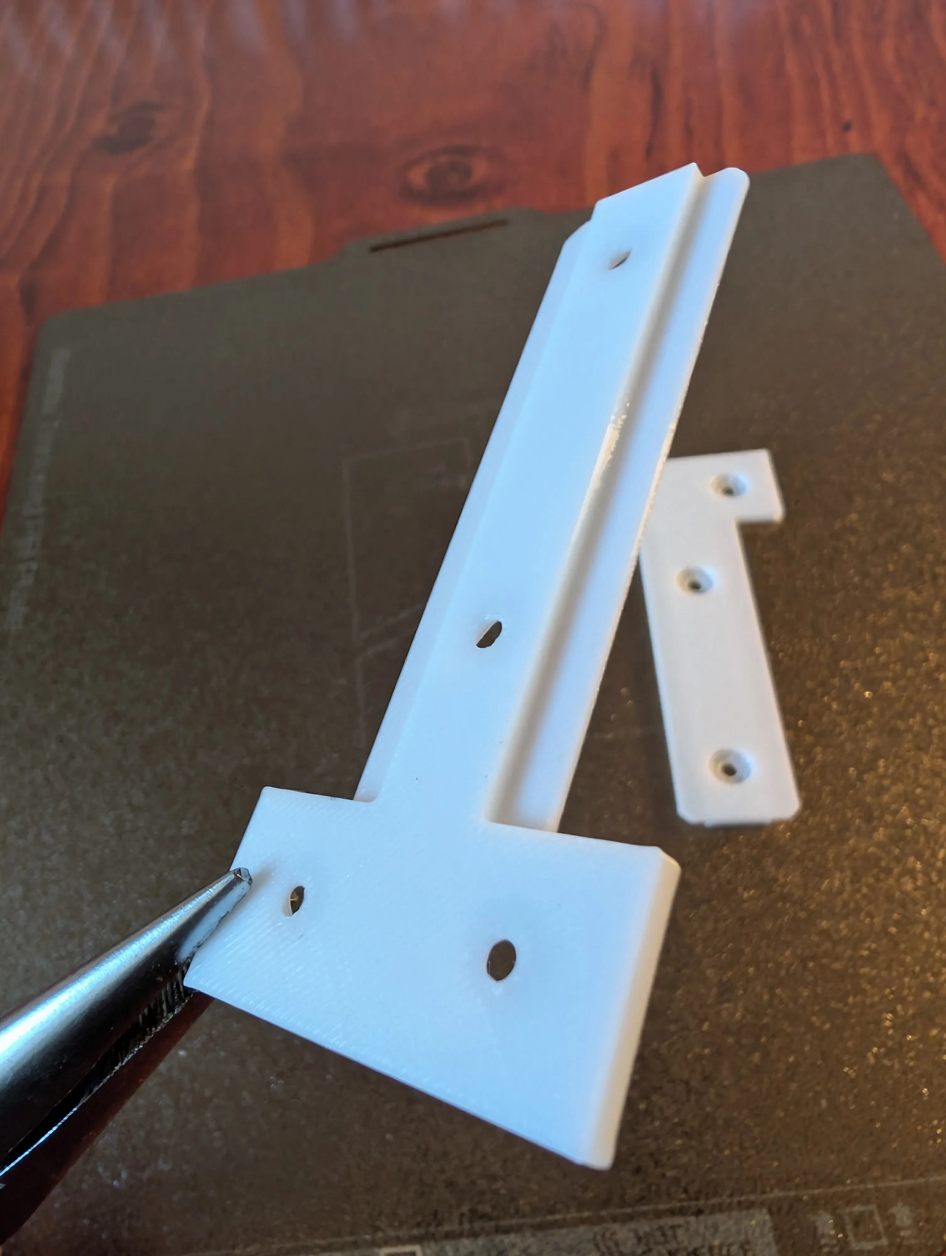 Production photo of the finished part