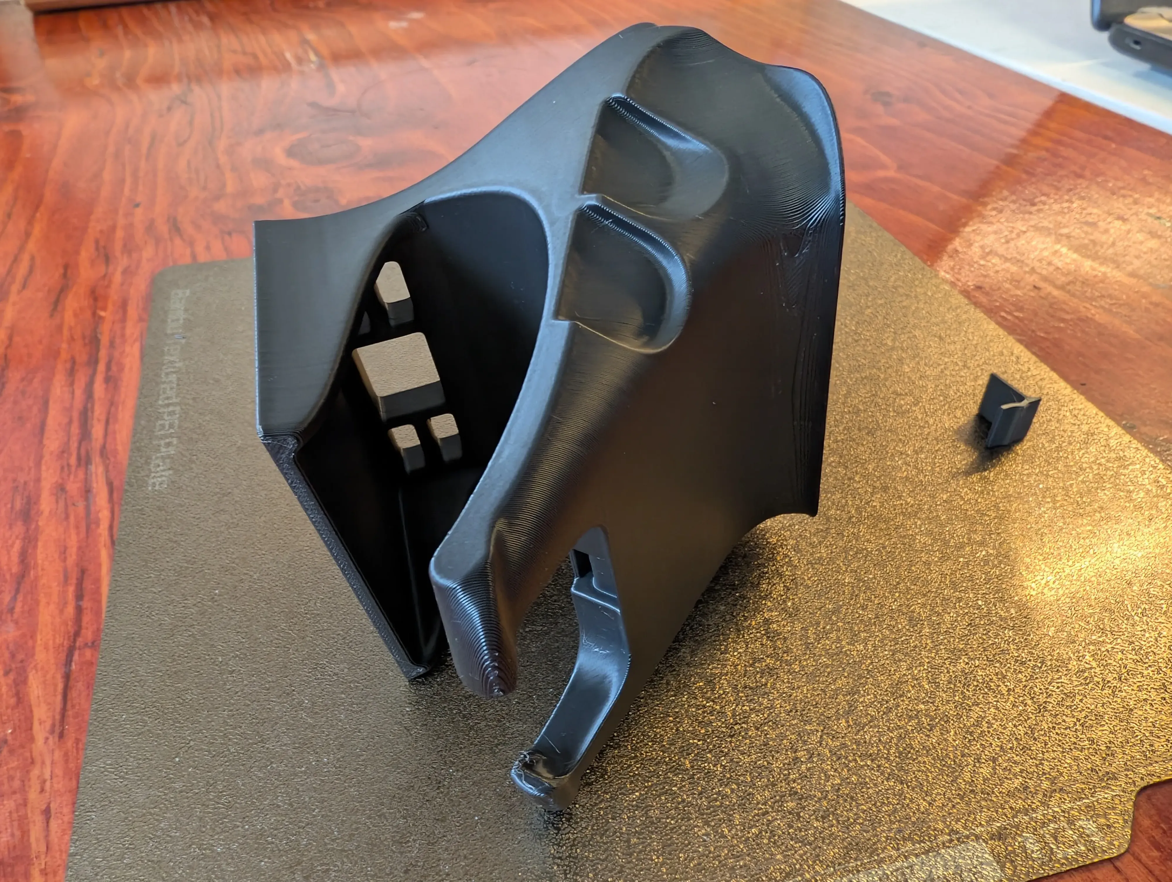 Production photo of the finished part