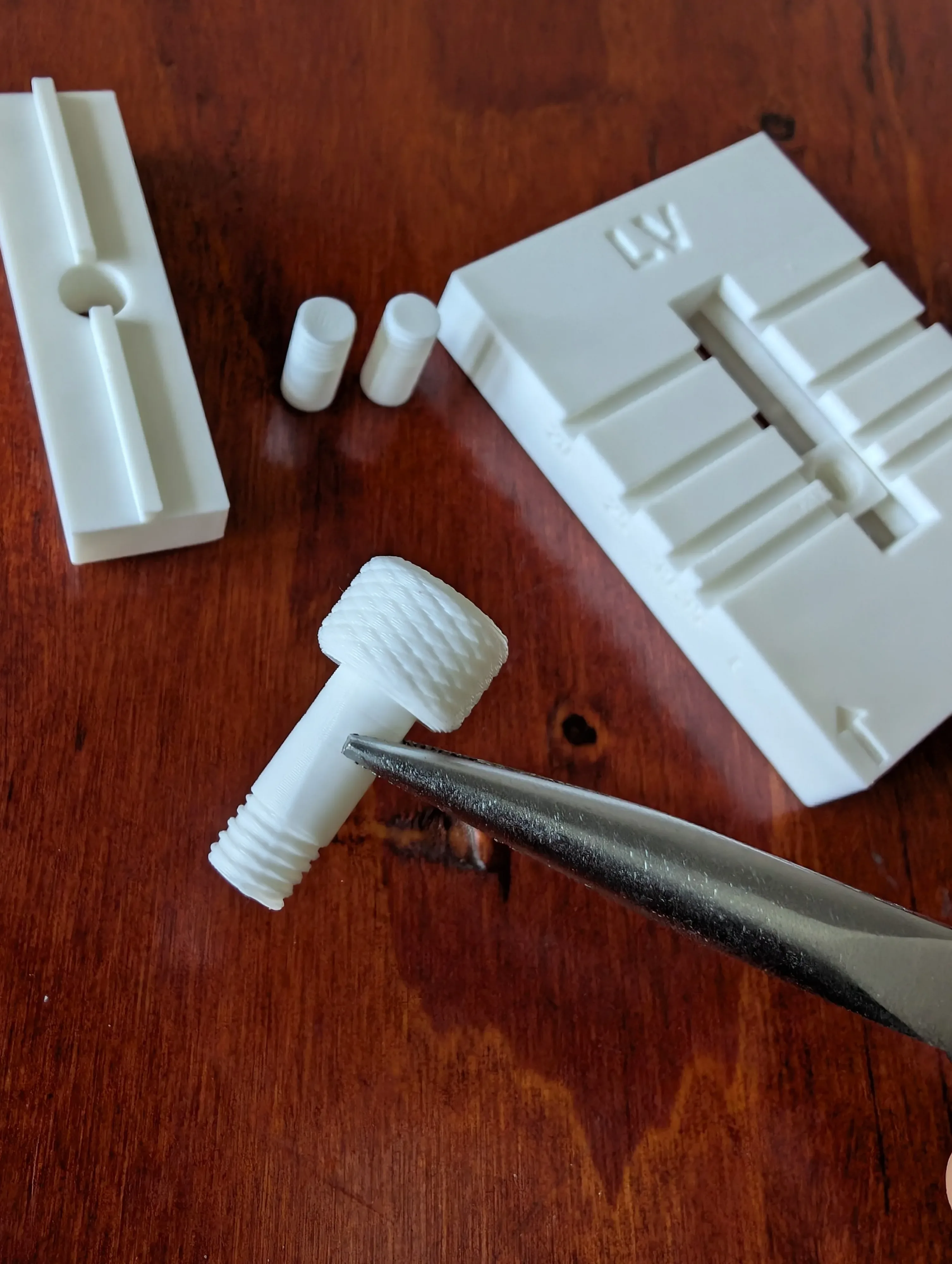 Production photo of the finished part