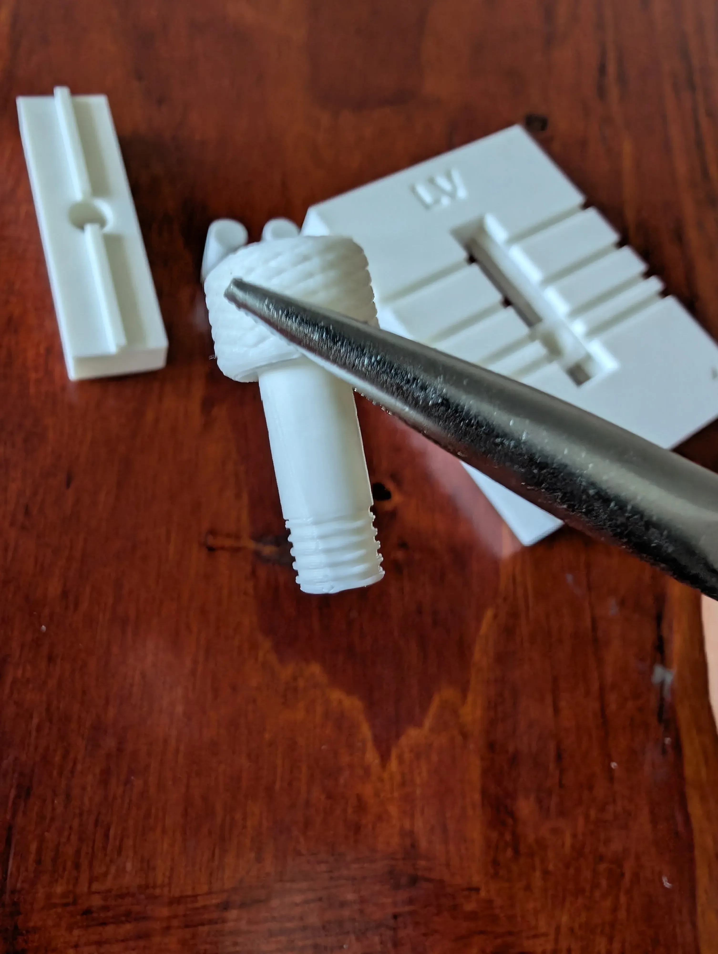 Production photo of the finished part