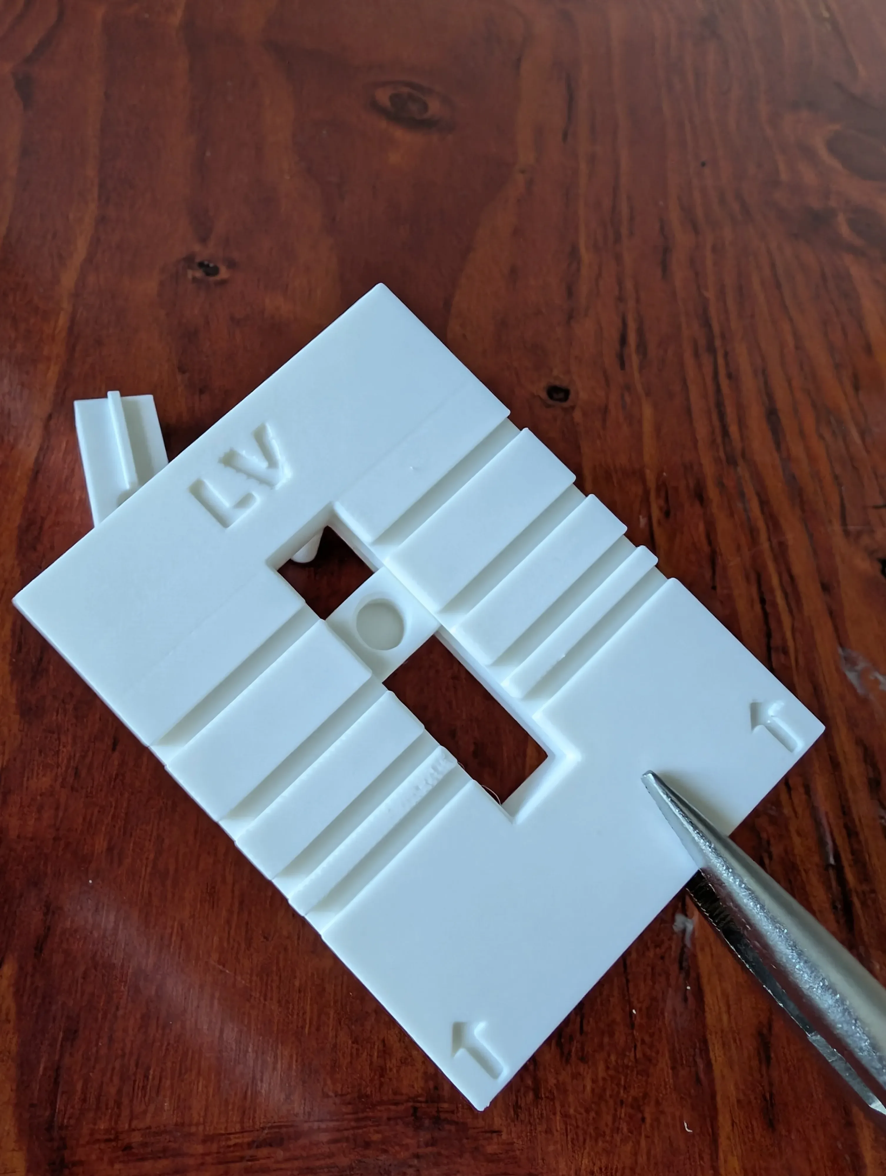 Production photo of the finished part